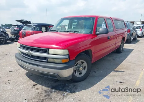 2001 Chevrolet Silverado 1500 from USA, damaged, VIN 1GCEC19T91E288363